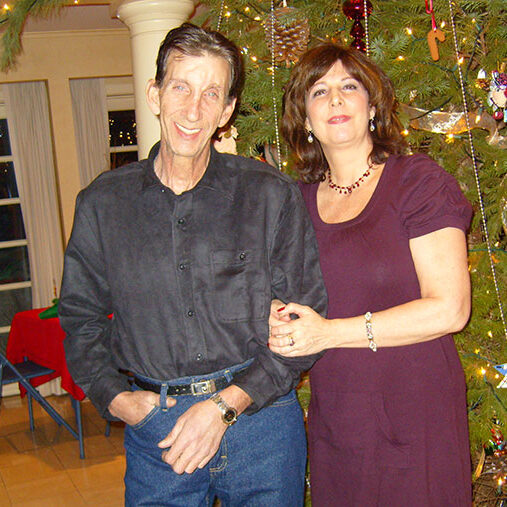 Christmas-2008-brother-and-sister Angelo and Maria Colavita